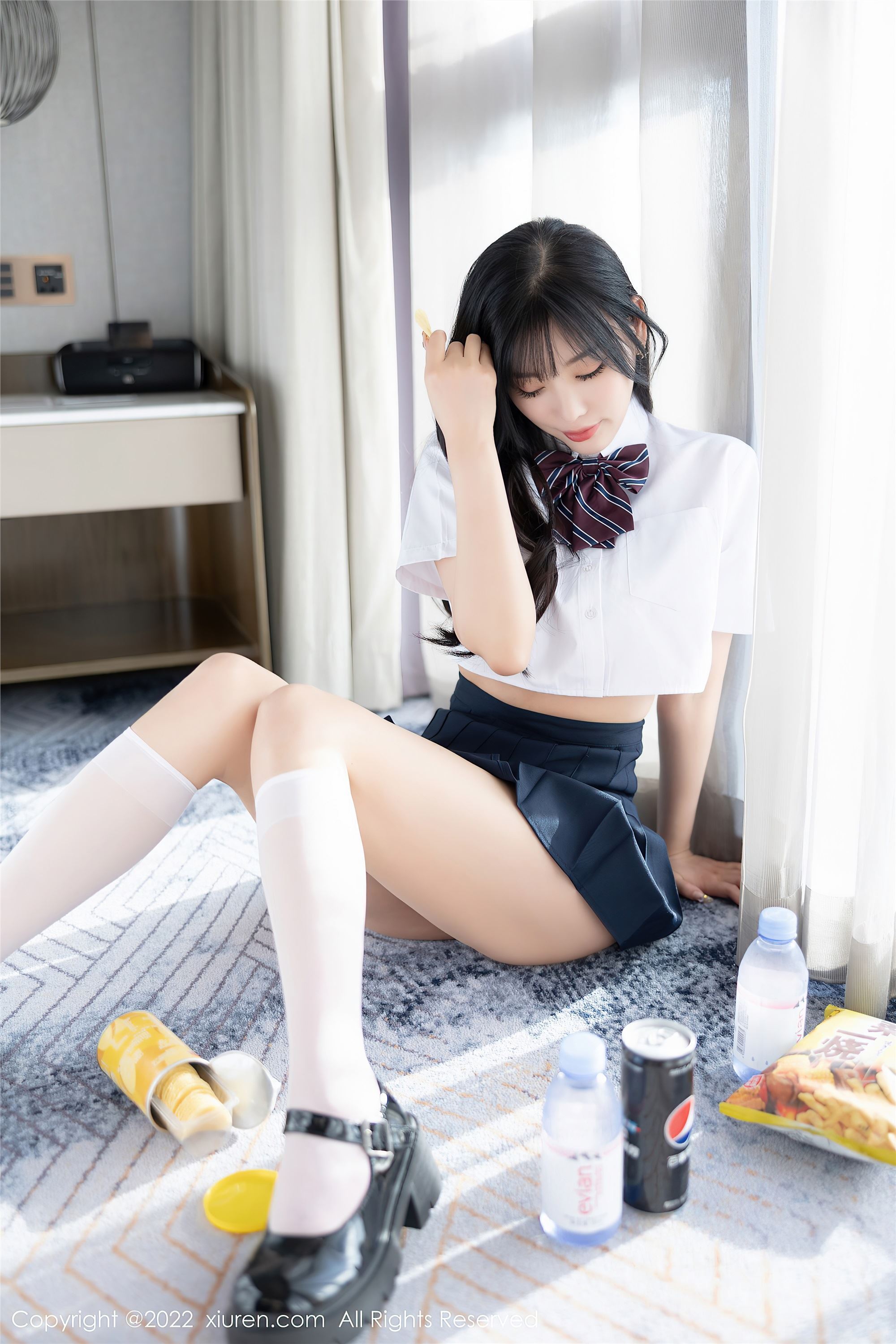 XiuRen秀人网  2022.07.26 No.5338 杨晨晨Yome 制服美臀